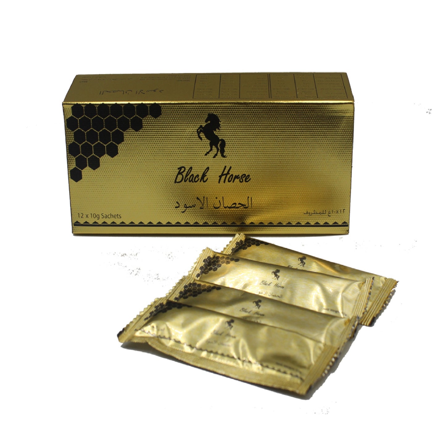 Black Horse Gold Royal Honey [10g x 12 sachets]