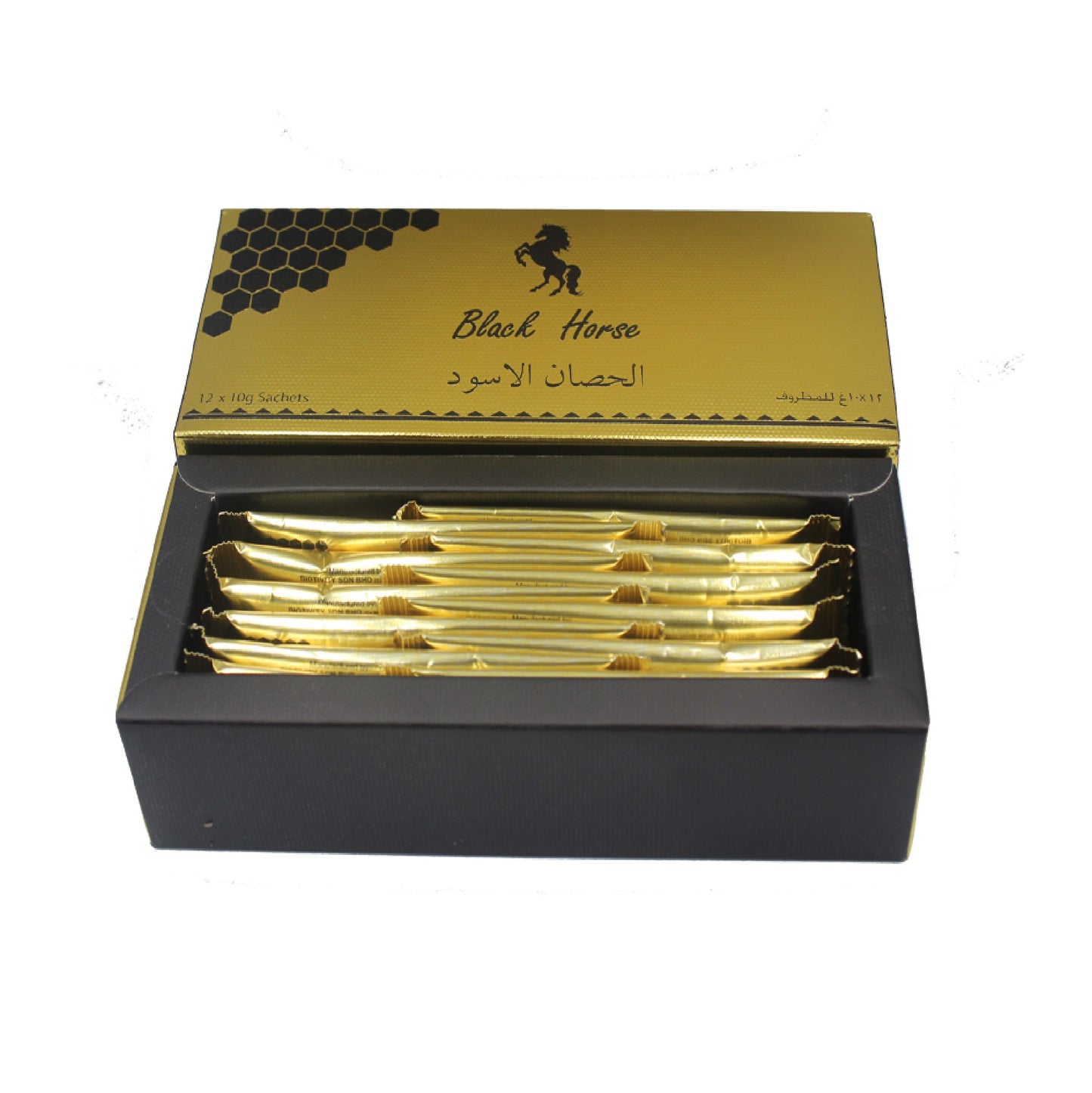 Black Horse Gold Royal Honey [10g x 12 sachets]